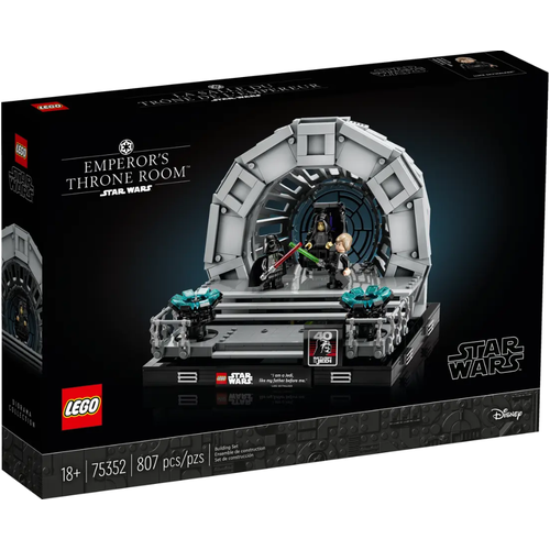 Конструктор LEGO Star Wars 75352 Диорама: Тронный зал Императора