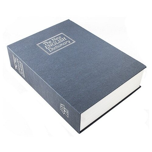 фото Книга-сейф "английский словарь", цвет: синий, 26 см эврика