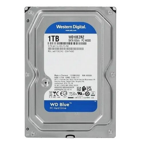 35 1 ТБ Жесткий диск WD Blue WD10EZRZ 507400₽