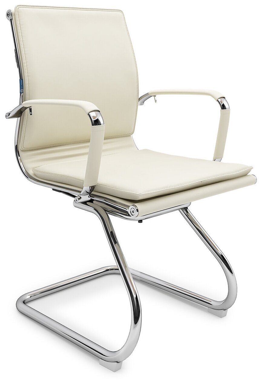 фото Конференц-кресло AL 771V Alsav Айвори экокожа