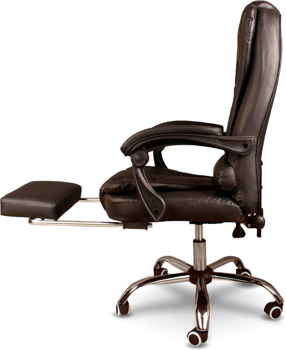 Компьютерное кресло Босс с массажем, цвет: черный