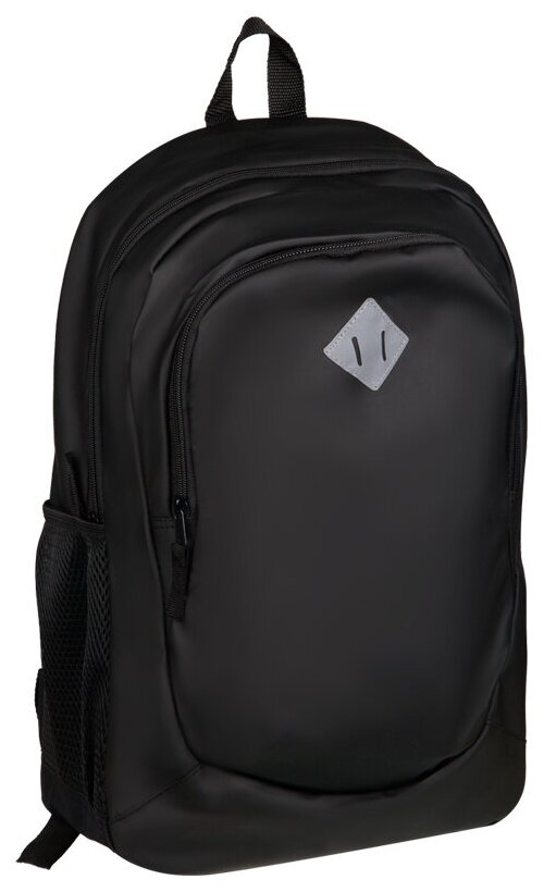 Рюкзак ArtSpace Urban 45×30×16см, 2 отделения, 2 кармана, PU покрытие, черный