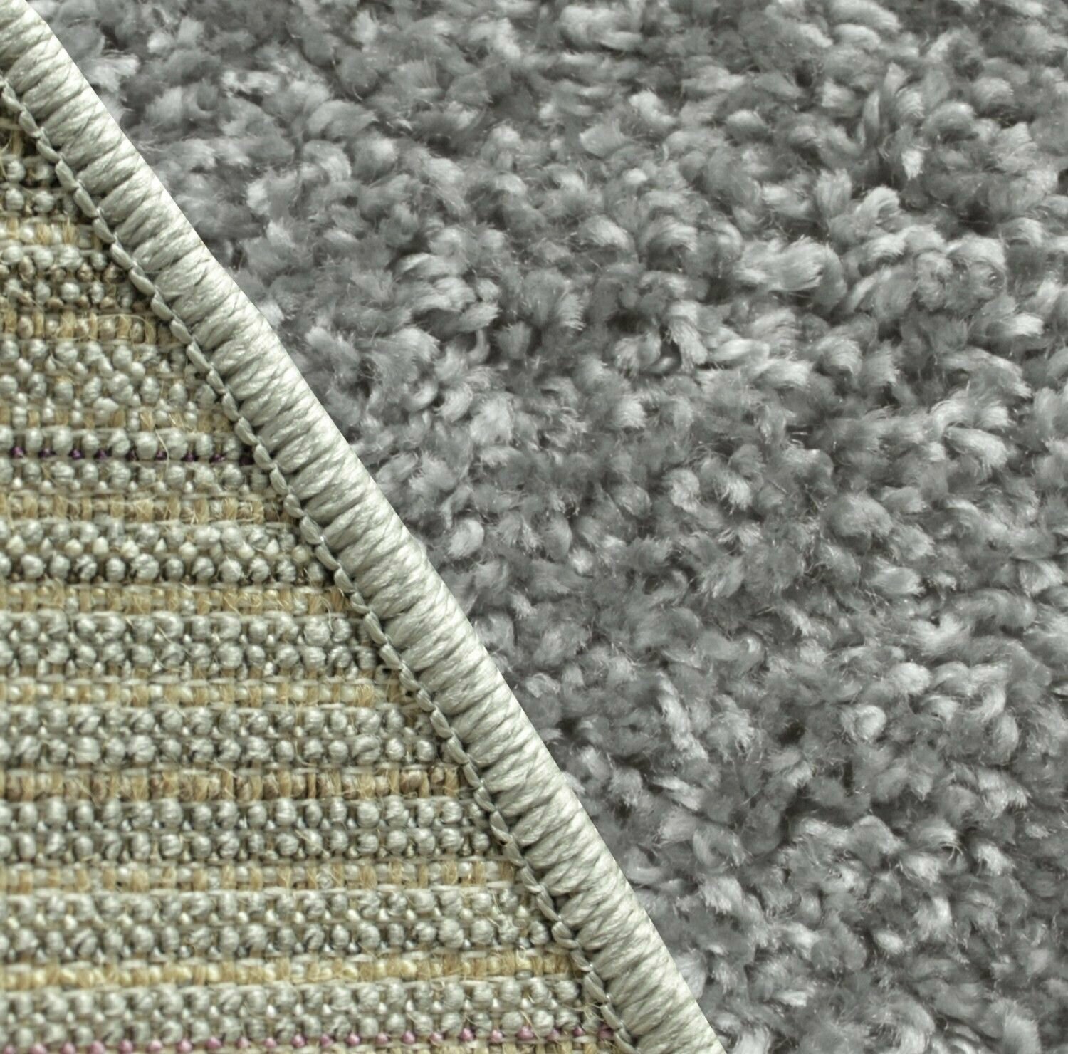 Ковер жаккардовый Шегги Витебские ковры SH/34 прямоугольный 1,2х2м серый - фотография № 2