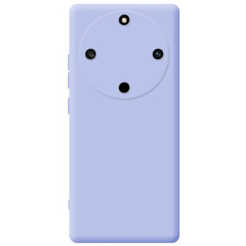 Накладка силиконовая Silicone Cover для Honor X9a / Honor Magic5 Lite 5G сиреневая накладка силиконовая для honor x9a honor x40 5g honor magic5 lite 5g карбон сталь синяя