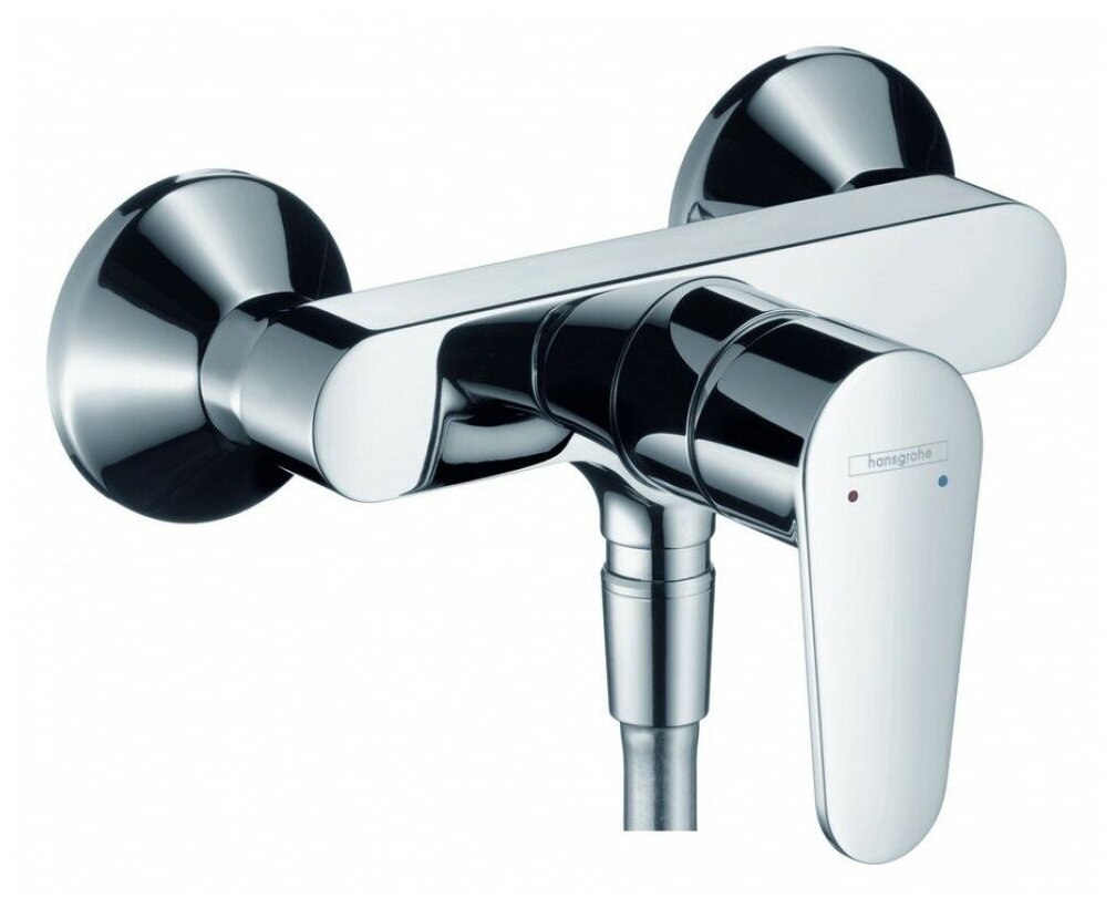 Смеситель настенный Hansgrohe - фото №3