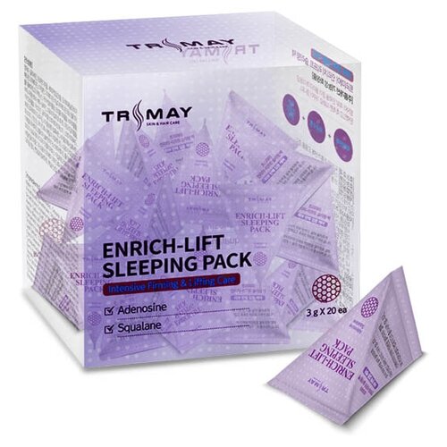 фото Trimay ночная маска-лифтинг enrich-lift sleeping, 3 г, 20 шт.