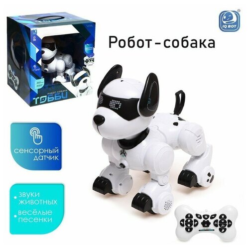 Робот-собака «Тобби», звуковые и световые эффекты , 1 шт. робот собака умный тобби 1 шт