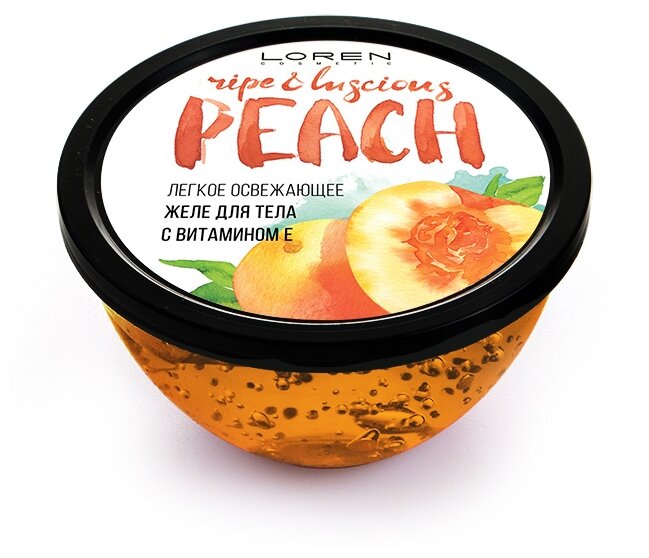Желе для тела Loren Cosmetic Peach