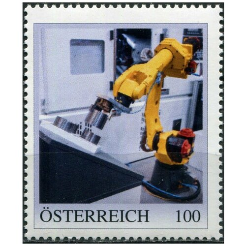 Австрия 2022. Инженерно-промышленные роботы (MNH OG) Почтовая марка а г булгаков промышленные роботы кинематика динамика контроль и управление