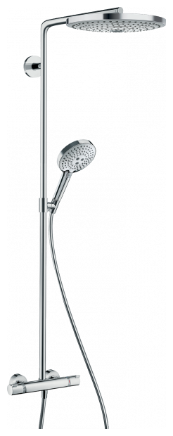 Душевая система hansgrohe Raindance Select S S300 2jet Showerpipe с термостатом 27133400