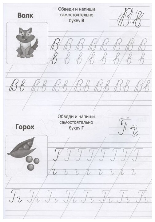 Прописи первоклассника. Прописные буквы - фото №3