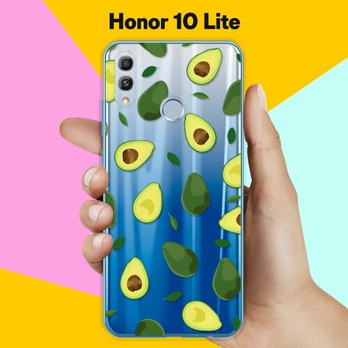 Силиконовый чехол Узор из Авокадо на Honor 10 Lite силиконовый чехол узор из авокадо на honor 7c