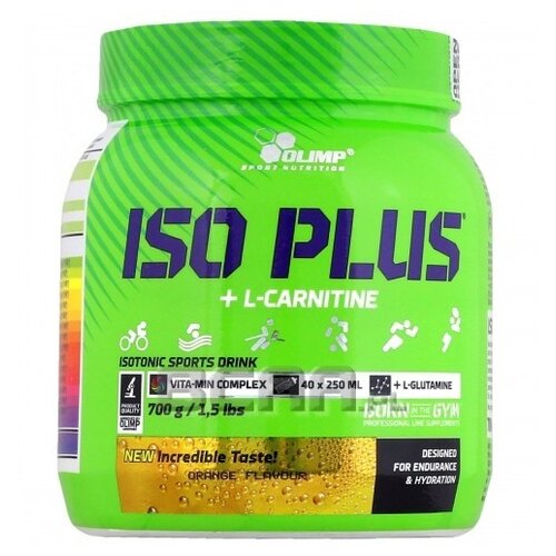 изотоник olimp sport nutrition iso plus powder апельсин 700 г 1 шт Olimp Sport Nutrition Iso Plus Powder 700 г. апельсин