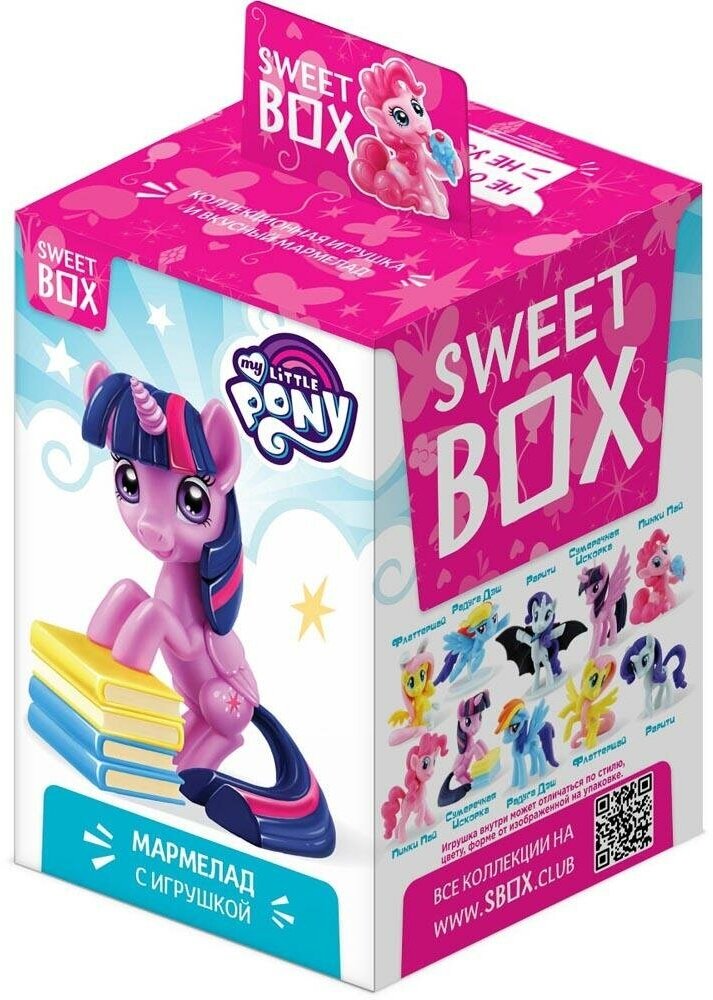 Жевательный мармелад Sweet Box My Little Pony (Chibi), 10 уп. - фотография № 4