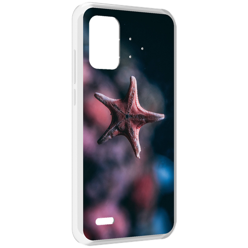 Чехол MyPads морская-звезда---starfish для UMIDIGI Bison Pro задняя-панель-накладка-бампер чехол mypads морская звезда starfish для xiaomi 12t pro задняя панель накладка бампер