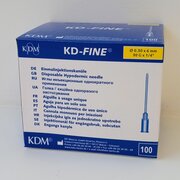 Игла инъекционная KDM KD-Fine 30G (0.3 мм х 6 мм), 100 шт.