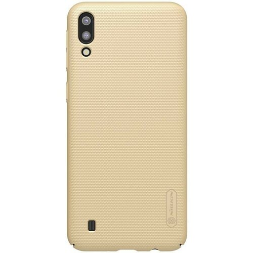 Накладка пластиковая Nillkin Frosted Shield для Samsung Galaxy M10 M105 золотая силиконовый чехол luxo creative для samsung m105 galaxy m10 принт 064