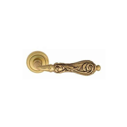 Дверная ручка Venezia MONTE CRISTO D1 французское золото + коричневый