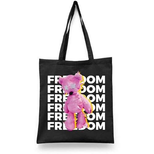 фото Сумка шоппер каждому своё, черный