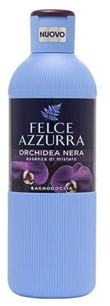 Гель для ванны и душа Felce Azzurra Black orchid, 650 мл