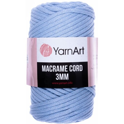 Пряжа YarnArt Macrame cord 3mm 60%хлопок/40%полиэстер/вискоза, 85м, 250г