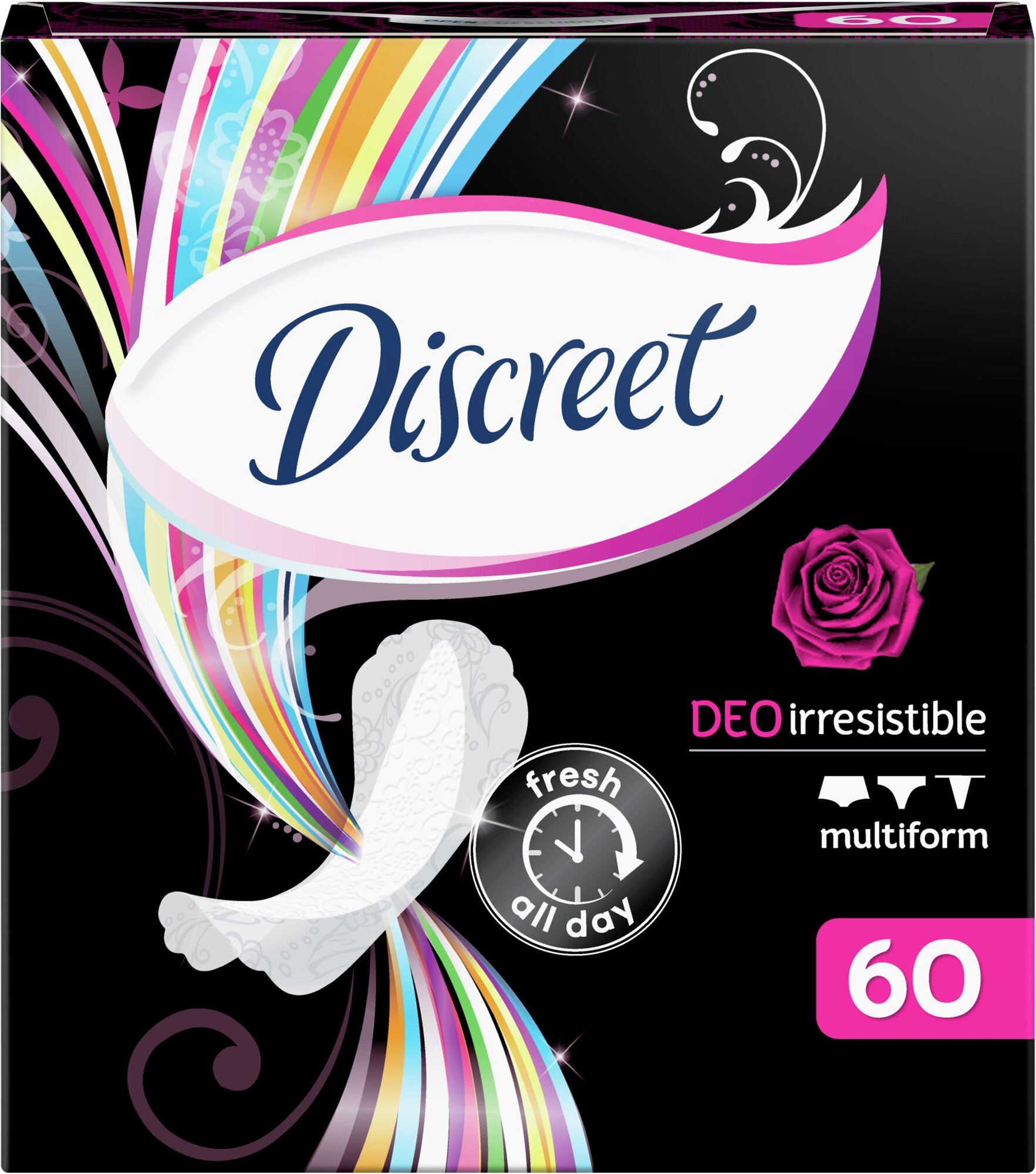 Прокладки Discreet Irresistible Multiform Deo Trio 60шт , 3 упаковки