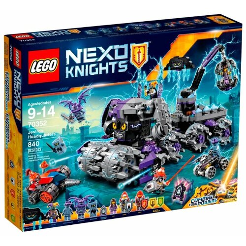 LEGO Nexo Knights 70352 Штаб Джестро, 840 дет. lego nexo knights 70347 артиллерия королевской гвардии 98 дет