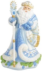Фигурка Феникс Present Дедушка Мороз с посохом, 26 см, голубой