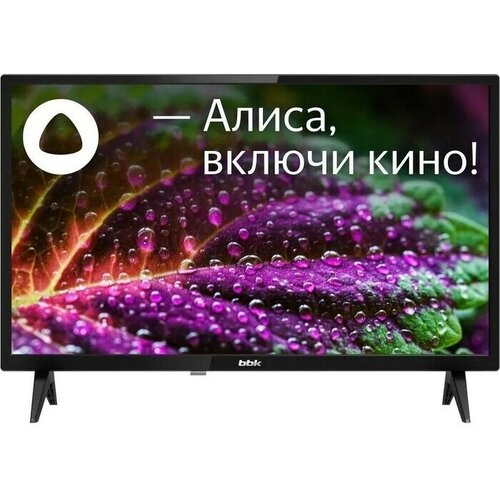 Телевизор BBK 24LEX-7208TS2C черный 24 HD 60Гц SmartTV Яндекс WiFi 1106000₽