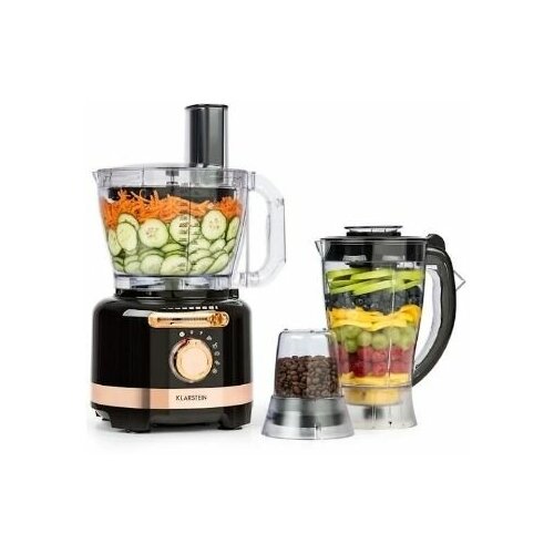 Кухонный комбайн Klarstein Luca 1000 Вт черный 3740700₽