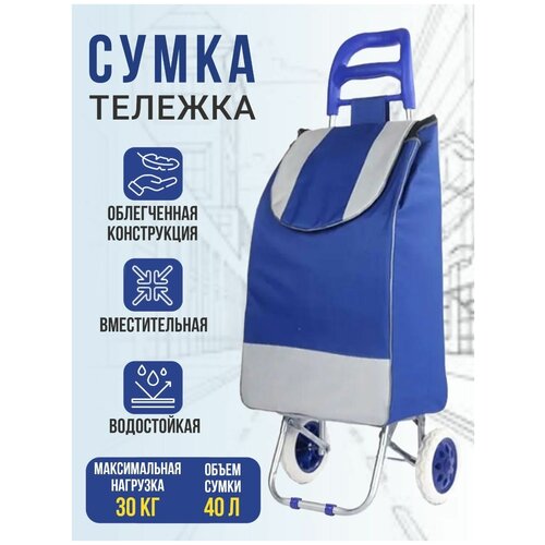 сумка шоппер легкая рука siniy shopper 13921 фактура гладкая синий Сумка шоппер , фактура гладкая, синий