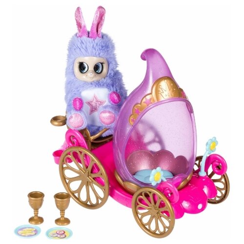 Bush baby world, игровой набор Королевская карета, в наборе: плюш, пушастик 18,5 см, карета, набор для пикника . размер кор. 24*25*15 см