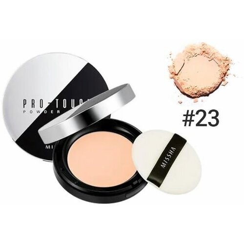 Компактная пудра с широким спектром действия MISSHA Pro-Touch Powder Pact #23 SPF 25 PA++