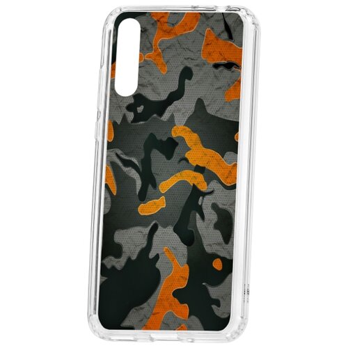 фото Чехол-накладка huawei y8p kruche print камуфляж