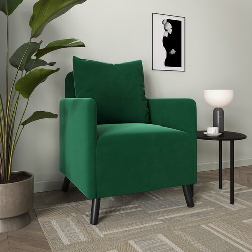 Изображение товара Кресло Salon Tron "Будапешт", 68x72x85см, изумрудный