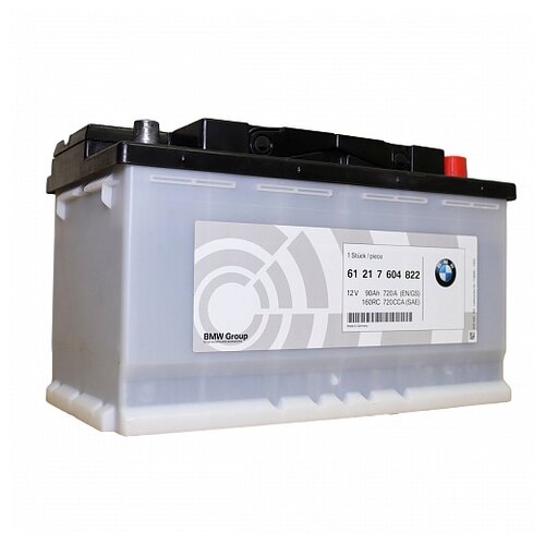 Аккумулятор Bmw Фирм. С Электролитом 90ah 720a [-/+] 315/175/190 BMW арт. 61217604822