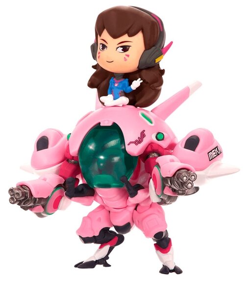 Фигурки Blizzard Entertainment Cute But Deadly – D.Va With Meka, 2 шт.