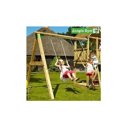 детский городок jungle gym jp8 эльбрус Модуль качели JUNGLE GYM JM1