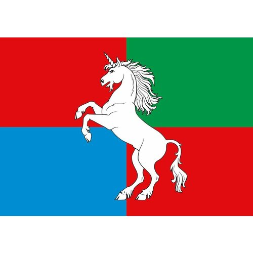 Термонаклейка флаг Выксы, 7 шт