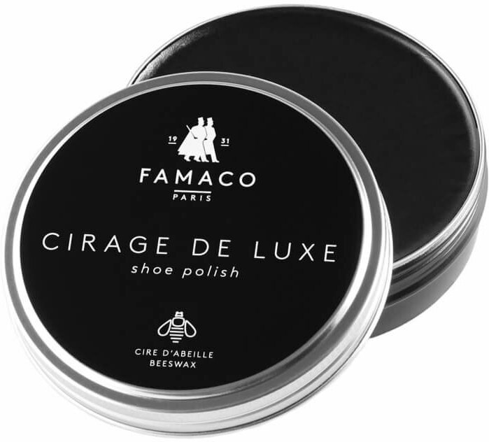 Famaco Воск для обуви Cirage De Luxe черный, 50 мл - фотография № 2