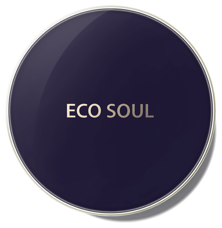 Пудра компактная The Saem Eco Soul Perfect Cover Pact (21 Light Beige - светлый бежевый)