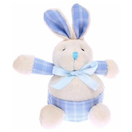 Мягкая игрушка Кролик , с кармашком, виды разноцветный