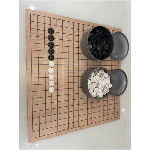 Настольная игра Го набор Новичок 2 доска 19 19 9 9 и камни 3100₽