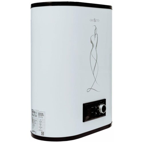 Водонагреватель электр 50 л плоск нерж GROSSETO Flat-50 1300700W 1577100₽