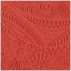 Текстура для пластики резиновая "Фристайл", 9x9 см, арт. CE95001