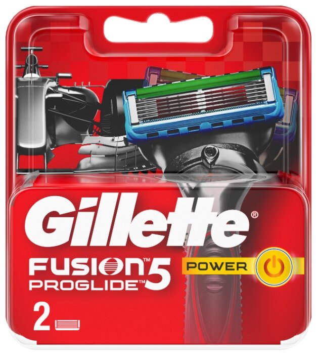 Сменные кассеты Gillette Fusion5 ProGlide Power