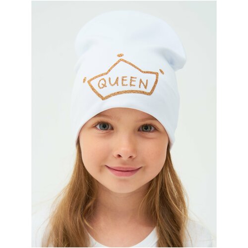 фото Шапка валерия мура белая "queen", 92