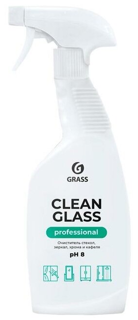 ЭКО Средство для мытья стёкол, окон, пластика и зеркал Grass ECO Crispi by Grass 600 мл мытья окон жидкость для стёкол - фотография № 14