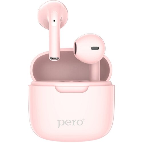 Беспроводные наушники Pero TWS05 розовый 101800₽