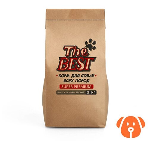 Корм THE BEST для щенков всех пород 3 кг 1930₽